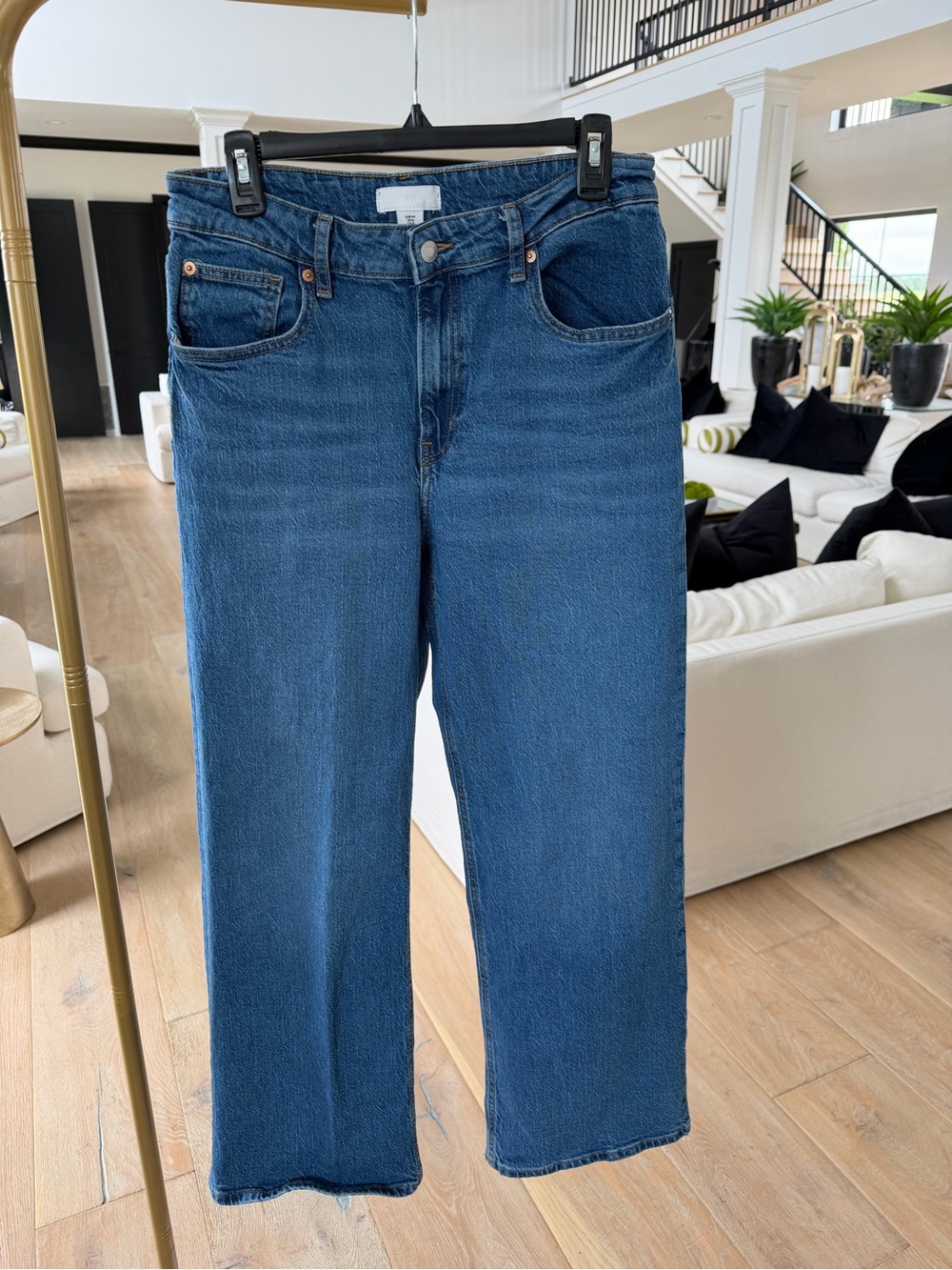 Divided Women's Blue Straight Jeans